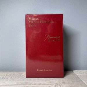 Maison Francis Kurkdjian Red and Gold Perfume Box
